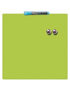 Lavagne magnetiche Rexel quadrate - 36x36 cm - verde - 1903773