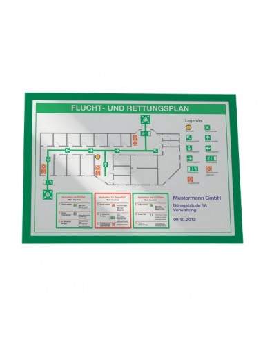 Cornici adesive Duraframe® Durable - A3 - verde - 4873-05 (conf.2) Durable - 1