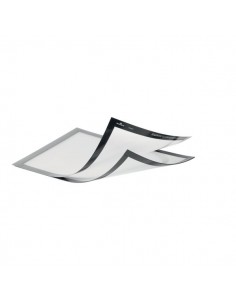 Cornici Duraframe® Magnetic Plus Durable - A4 - argento metallizzato - 4985-23 (conf.2) Durable - 1