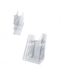 Portadepliant Combiboxx da tavolo e da parete Durable - 3 vaschette f.to A4 - 8580-19 Durable - 1