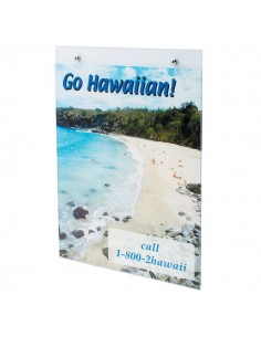 Portastampati da parete Deflecto - A3 - 30x44,5 cm - 47201 Deflecto - 1