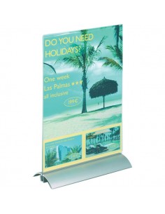 Espositore da tavolo DeLuxe Durable - A4 - 21x8,5x29,4 cm - 8589-19 Durable - 1