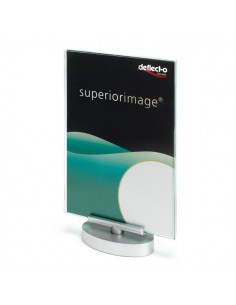 Porta-avvisi da tavolo girevole Deflecto - A4 verticale - 691101 Deflecto - 1