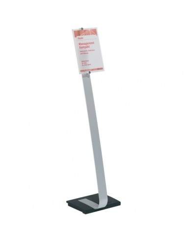 Espositore da pavimento Crystal Sign Stand Durable - A4 - 109 cm - 4818-23