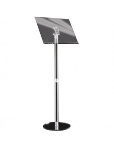 Leggio in acrilico Tecnostyl - altezza da 122 base da ø 36 cm - MB030 Tecnostyl - 1 2