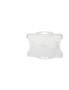 Portabadge rigido aperto Durable - senza clip - 8,5x5,4 cm - 8918-19 (conf.10)