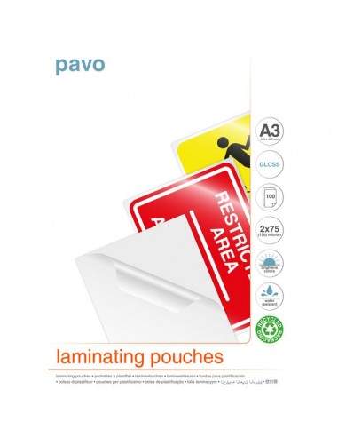 Pouches per plastificatrici  - 75 micron per lato - A3 - 916698 (conf.100)