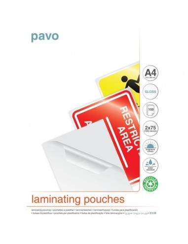 Pouches per plastificatrici 5 Star - 100 micron per lato - A4 - 916752 (conf.100)