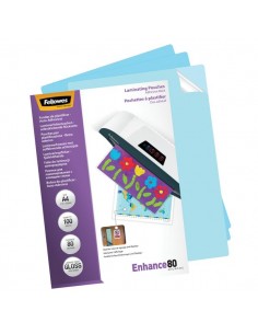 Pouches retroadesive Fellowes - 125 micron - A4 - 5328904 (conf.100)