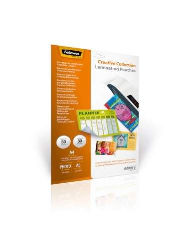 Pouches assortite Admire Creative Collection  Fellowes - 5602301 (conf.50)