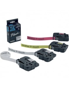 Nastri TZ Brother - 24 mm - nero/bianco - TZ-251