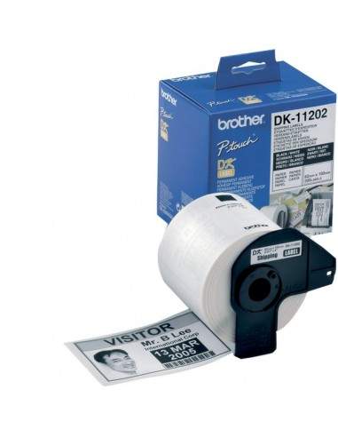 Etichette adesive in carta serie DK Brother - 62x100 mm - 300 - DK11202