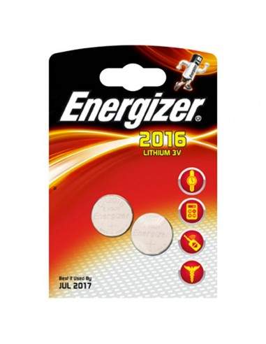 Pile Energizer Specialistiche - Litio - CR2016 - 3 V - E301021900/E301021901 (conf.2)