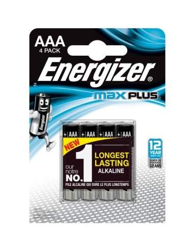 Pile alcaline Max Plus Energizer - AAA - ministilo - E301321400 (conf.4)