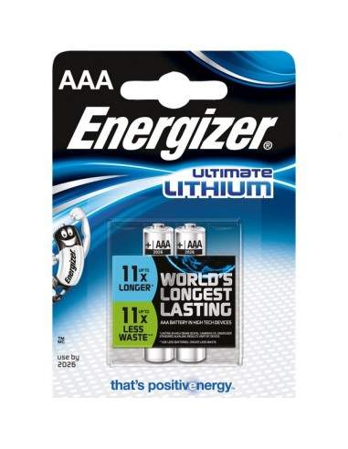 Pile Lithium Energizer - AAA - 1,5 - 639170 (conf.2)