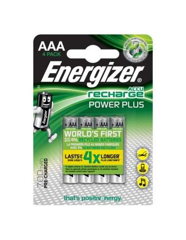 Pile ricaricabili Energizer - ministilo Power Plus - AAA - E300626600 (conf.4)