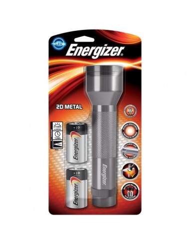 Torcia Metal LED 2D Energizer- 126 h - 73 m - E300696000/E300696002