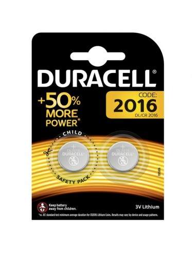 Pile Duracell Specialistiche - bottone litio - 2016 BL2 - 81575095 (conf. 2)
