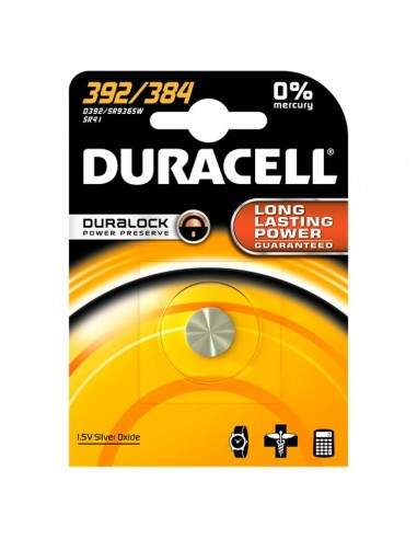 Pile Duracell Specialistiche  - Bottone Ossido D'Argento - D384 392 - D384 392
