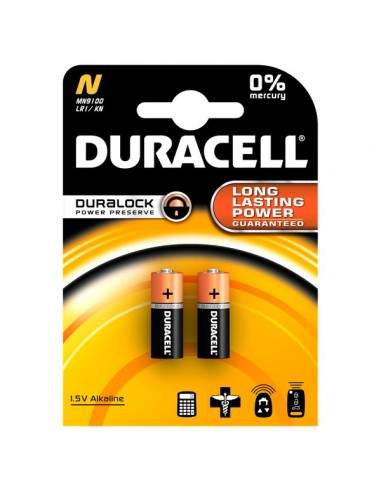 Pile Duracell Specialistiche - cilindrica alkalina - MN9100 N - (conf.2)