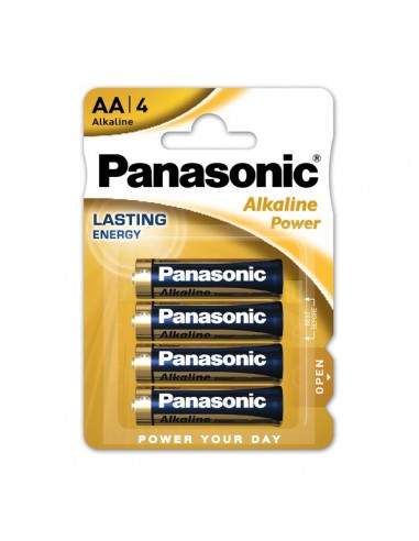 Batterie alcaline Panasonic - stilo - C500006 (conf.4)