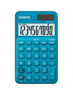 Calcolatrice scientifica CASIO tascabile 10 cifre - solare e batteria Blu - SL-310UC-BU-W-EC Casio - 1