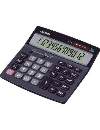 Calcolatrice da tavolo D-20L Casio - D- DH-12BK