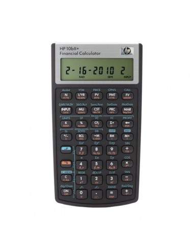 Calcolatrice finanziaria universale HP10BII+ - 12 cifre - nero - HP-10BIIPLUS/UUZ