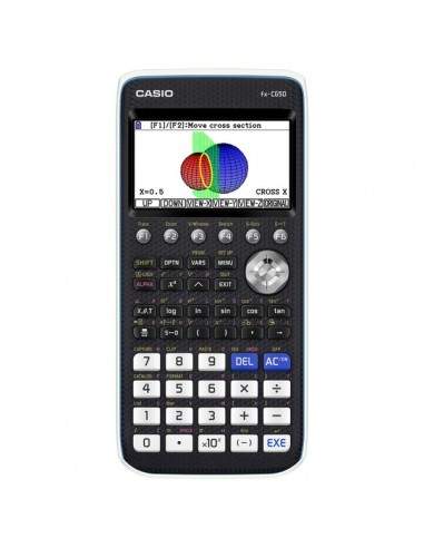 Calcolatrice grafica CASIO FX-CG50 senza CAS con oltre 65.000 colori. Ammessa alla Maturità. Nera - FX-CG50 Casio - 1