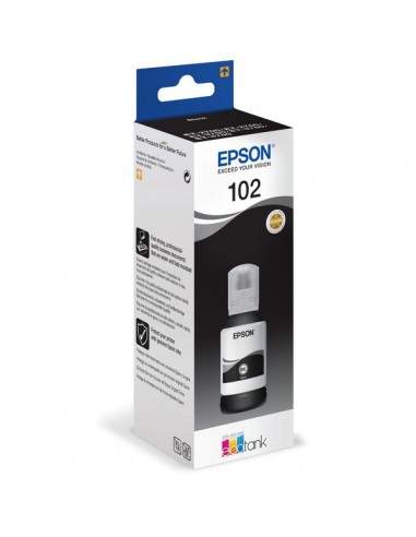 Originale Epson inkjet serb. ink. Ecotank 102 - 127 ml - nero - C13T03R140