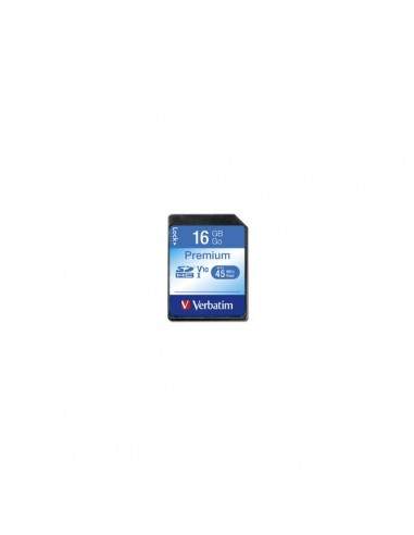 Flash Memory Card Verbatim - Sdhc Class 10 - 16 Gb - 43962