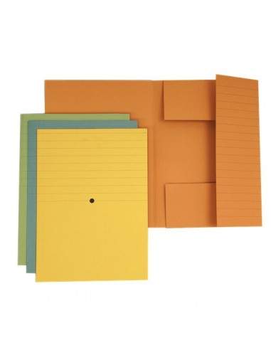 Cartelle 3 lembi alto spessore 4company - 25x34,5 cm - giallo - 3440 04 (conf.20) 4company - 1