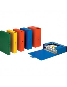 Scatole portaprogetti Eurobox Esselte - dorso 10 cm - 25x35 cm - rosso - 390330160 (conf.5) 2