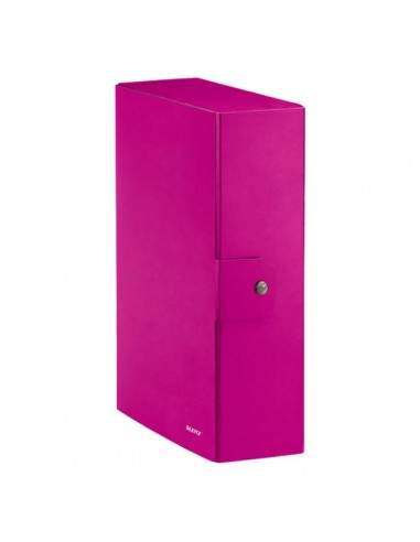 Cartella a scatola WoW Leitz - 10 cm - Fucsia - 39680023