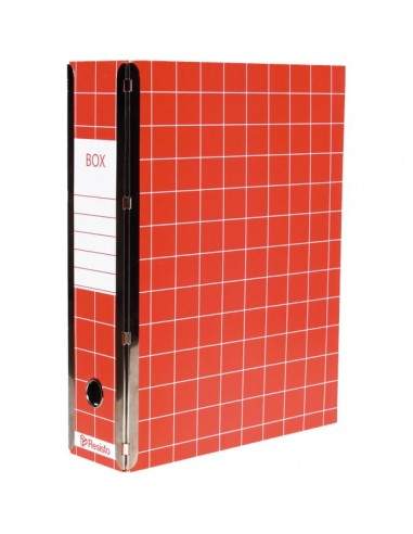 Scatola con cerniera Box 4 Resisto - 28x35x8,5 cm - 9 cm- rosso - RESX401.RO