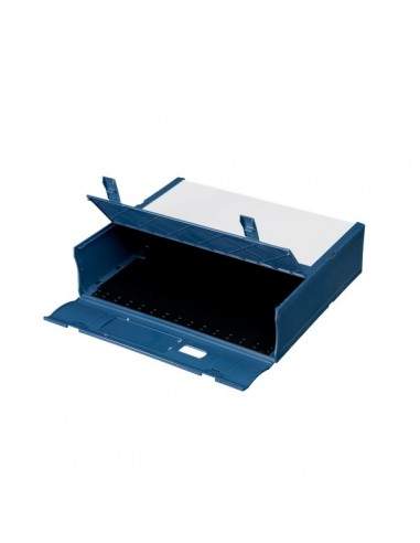 Scatola Archivio Combi Box E600 Fellowes - Dorso 9 mm - blu navy - E600BN