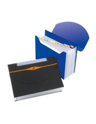 Archiviatore a soffietto Optima Rexel - blu - 2102484