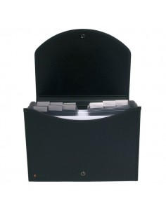 Classificatore a valigetta Exacase Exacompta - 13 - nero - 55934E