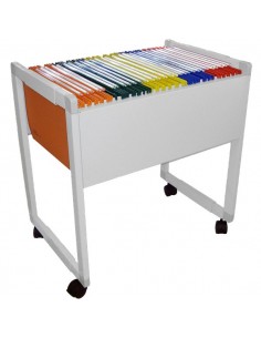 Carrello mobile per cartelle sospese Linea Delta Bertesi - grigio - 4000