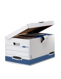 Scatola archivio Maxi con coperchio ribaltabile Bankers Box System Fellowes - 1141501 (conf.10)