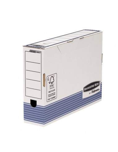 Contenitore archivio legal Bankers Box System dorso 80mm Fellowes - dorso 80mm - 0023701 (conf.10)