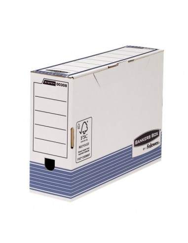 Contenitore Archivio Legal Dorso 10 cm Bankers Box System Fellowes -  36x8x25,5 cm - 0030801 (Conf.10)