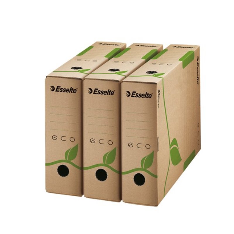 Scatole archivio Box Eco Esselte dorso10 - 10x23,3x32,7 cm