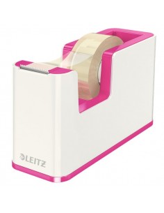 Dispenser per nastro adesivo WOW Dual Color Leitz -  5,1x12,6x7,6 cm - fucsia metallizzato - 53641023