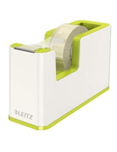 Dispenser per nastro adesivo WOW Dual Color Leitz - 5,1x12,6x7,6 cm - verde metallizzato - 53641064