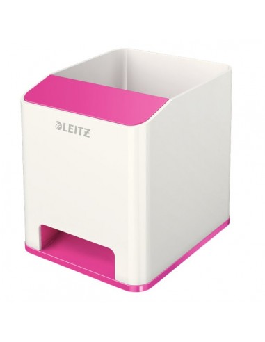 Portapenne WOW Dual Color Leitz - 9x10,1x10 cm - fucsia metallizzato - 53631023