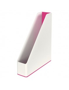 Portariviste WOW Dual Color Leitz - 7,3x27,2x31,8 cm - fucsia metallizzato - 53621023