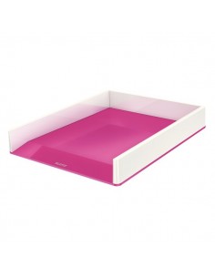 Vaschetta portacorrispondenza WOW Dual Color Leitz - 26,7x33,6x4,9 cm - fucsia metallizzato - 53611023