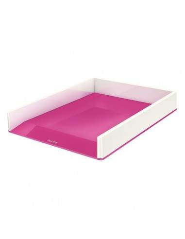 Vaschetta portacorrispondenza WOW Dual Color Leitz - 26,7x33,6x4,9 cm - fucsia metallizzato - 53611023