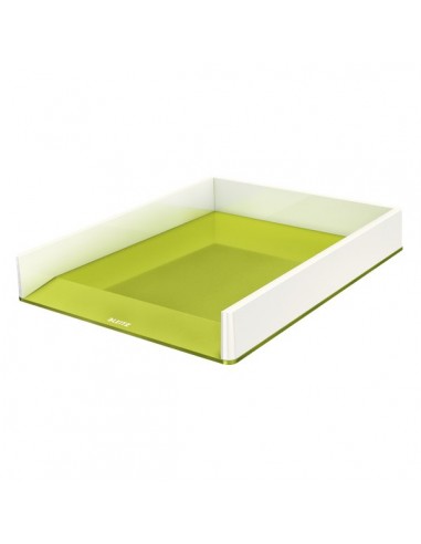 Vaschetta portacorrispondenza WOW Dual Color Leitz -   26,7x33,6x4,9 cm - verde metallizzato - 53611064